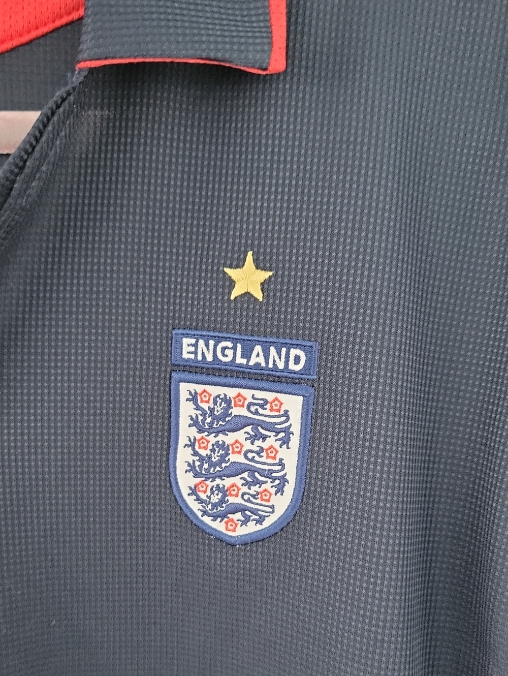 Umbro England Football Club Soccer Jersey Polo Style Soccer Sz L - Picture 5 of 12